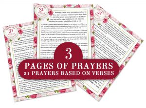 Proverbs 31 Woman Bible Study Toolkit - Prayer Pages