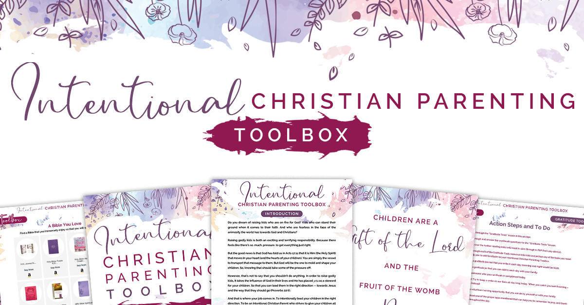 Intentional Christian Parenting Toolbox