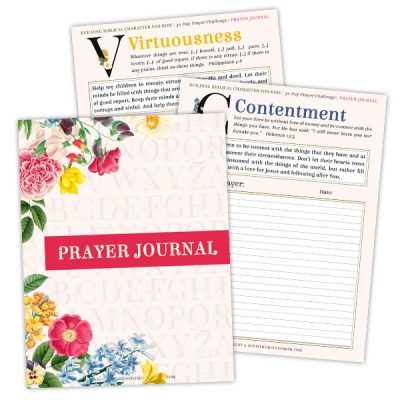 Prayer Journal for Praying for Your Children